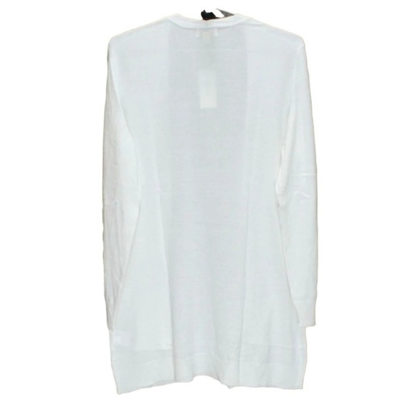 Style & Co Open-Front Cardigan Winter White L - Picture 5 of 6